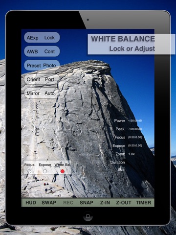 Professional Camera Lite for iPad screenshot 2