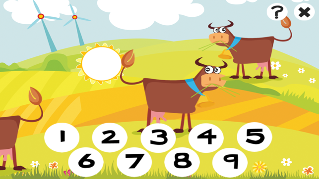 123 Count Animals on The Happy Farm: App For Kids – Free Int(圖2)-速報App