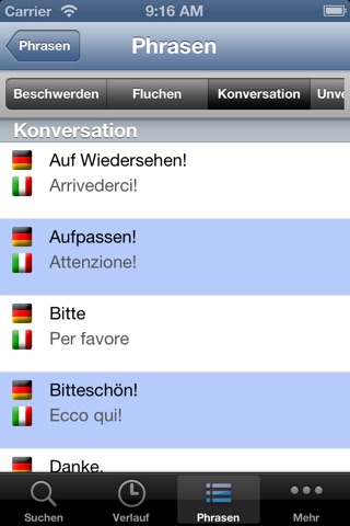 Deutsch Italienisch Wörterbuch mit Sprachausgabe screenshot 4