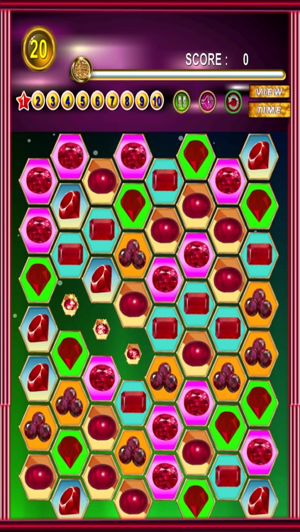 A Ruby Jewel Match : Free Gem 3 Matching Fun Brain Puzzle Games