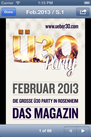 Ü30 Party - Das Magazin screenshot 2