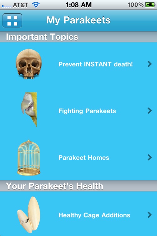 Parakeets