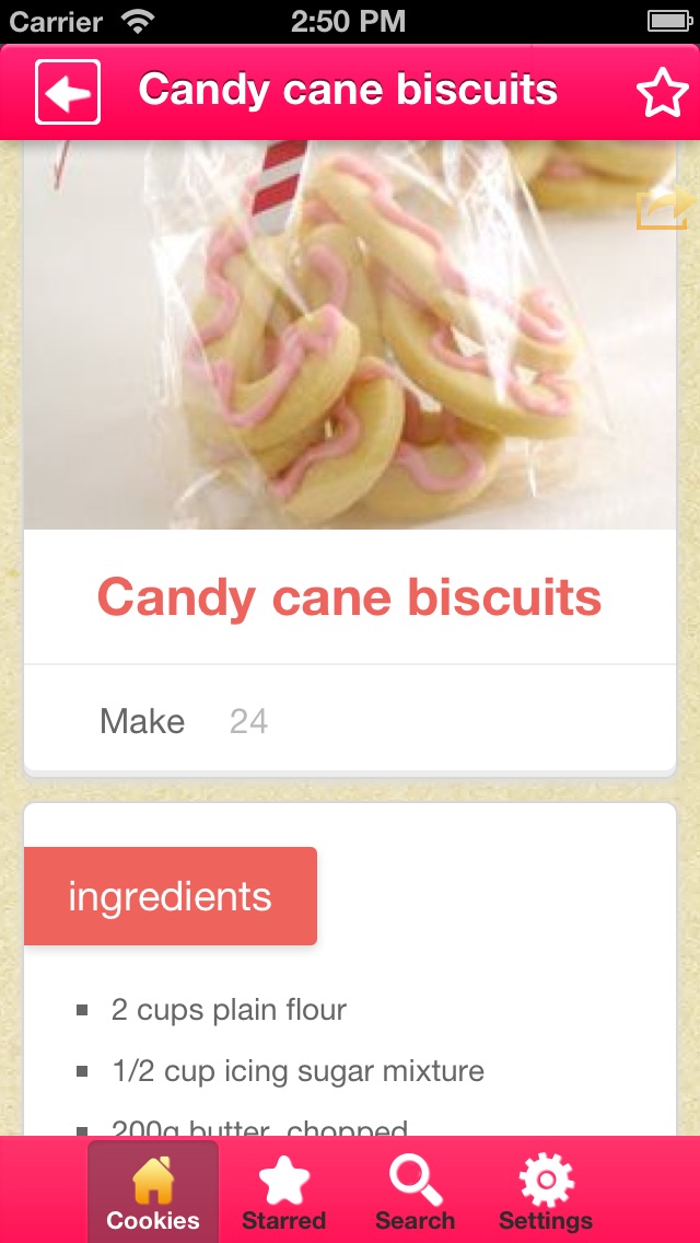 COOKIES RECIPES & BISCUITS 1.8 IOS GAME GIẢI TRÍ COOKIES RECIPES & BISCUITS 1.8 IOS