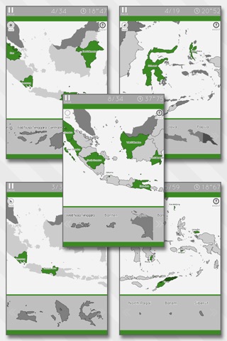 Indonesia Map Puzzle screenshot 2