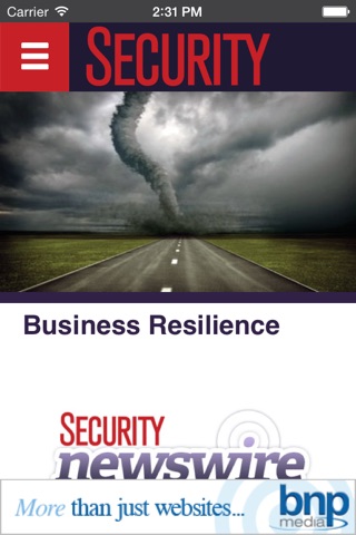 Security Magazine screenshot 2