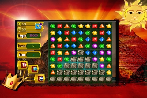 Egyptian Temple Matching Quest - Puzzle Game screenshot 4