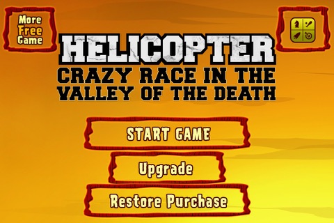 Helicopter crazy race in the valley of the death – A free flying diamond chase game screenshot 2