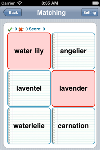 English - Afrikaans Flashcards screenshot 4