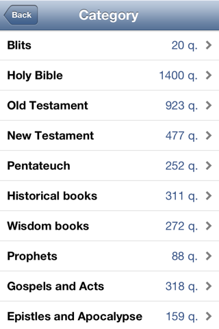 Bible Quiz App screenshot 2