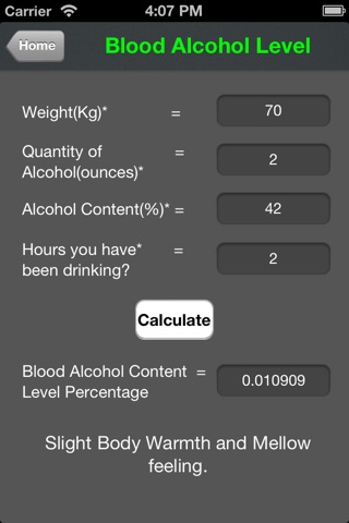 Health Calculator + screenshot 3