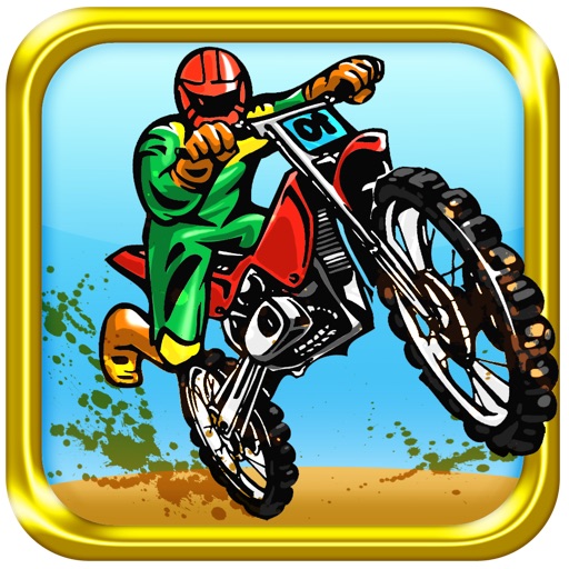 Race Bike Wipeout Icon