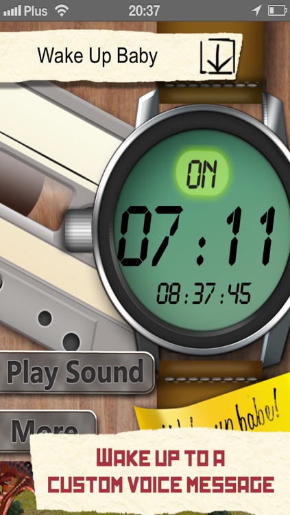 Alarm Clock - Wake Up Babe - Record Your Favourite Voice as a Custom Alarm