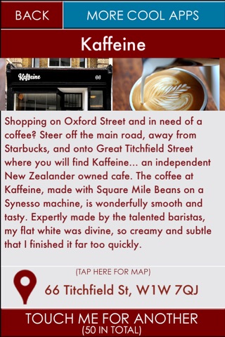 Best Independent London Coffee Shop Cafe Guide - Adviser Map screenshot 3