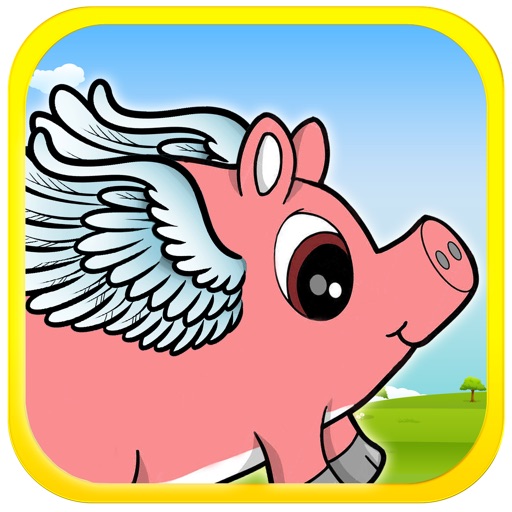 Pigs Might Fly: A Mega Defy Gravity Danger Dodge Flap & Chase icon