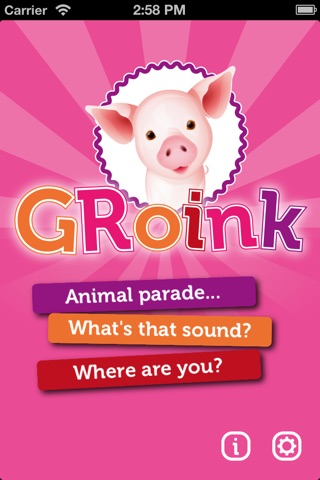GRoink: fun puzzle game with animal sounds screenshot 2