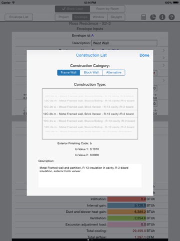 HVAC ResLoad-J screenshot 2