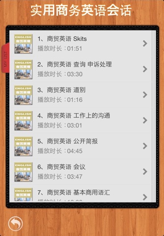 实用商务英语口语会话文本同步有声读物 screenshot 2