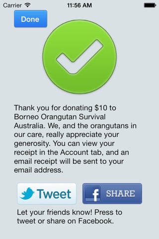 Borneo Orangutan Survival Australia screenshot 4