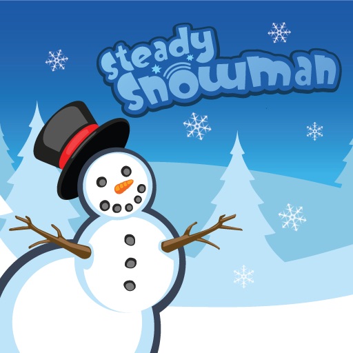 Steady Snowman HD FREE - Cute Balance Game iOS App