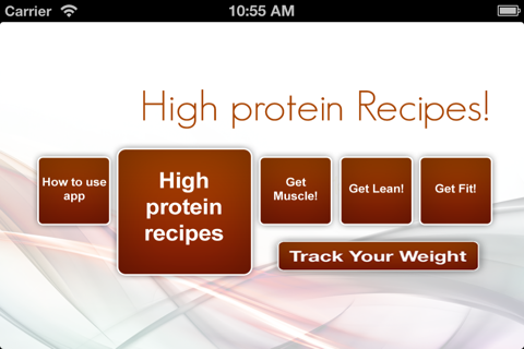 High Protein Recipes and Weight Tracker screenshot 2