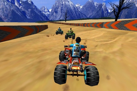 ATV Bike Dunk Race screenshot 2