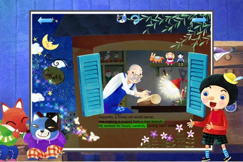 Abs : The Adventure of Pinocchio (Kids English) screenshot 2