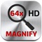 Designed for professional and customer use, 64x - Super Magnifying Glass HD is the powerful, fun, easy-to-use digital magnifying glass on the AppStore