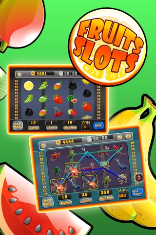 Fruit Slots - Match the Cherry, Orange, Strawberry, Banana and Win Big (Top Slot Machine Games) screenshot 4