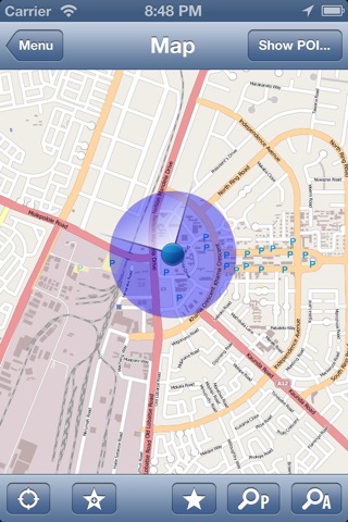 Botswana Offline Map - PLACE STARS screenshot 3