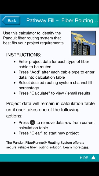 Panduit Calculator Tools screenshot-4