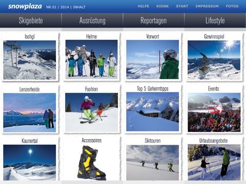 Snowplaza Skimagazin screenshot 2