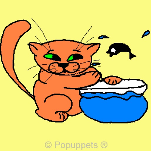 Cartoon Pet Kitty Cat Kitten iOS App