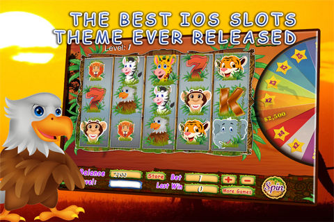 African Safari Slots Mega Casino - Hunt Wild Animals and Win Big 777 Jackpot Bonanza screenshot 2