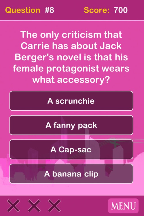 Sex and the City - Tidbit Trivia