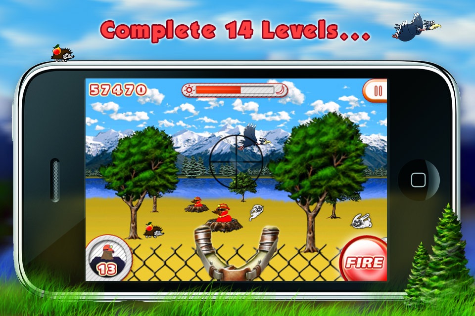 Animals under attack: Free games for iPhone screenshot 2