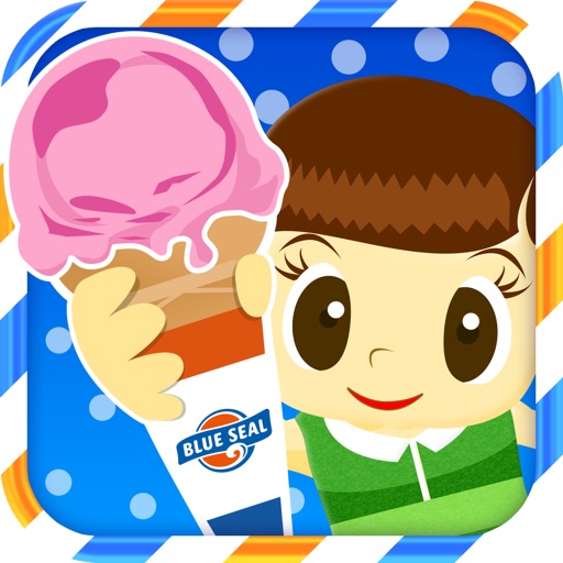 Tap Ice Cream BLUE SEAL Icon