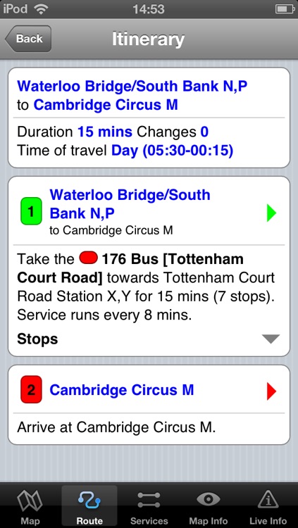 London Bus - Map and route planner by Zuti