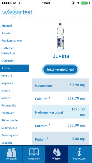 Mineralwasservergleich(圖2)-速報App