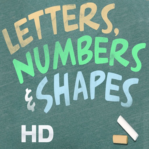 Letters, Numbers and Shapes icon