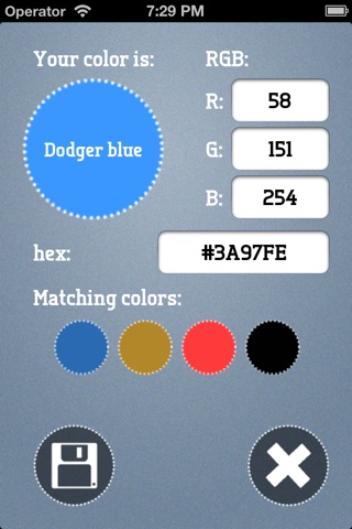 Color Helper 4 Men (picker) screenshot 2