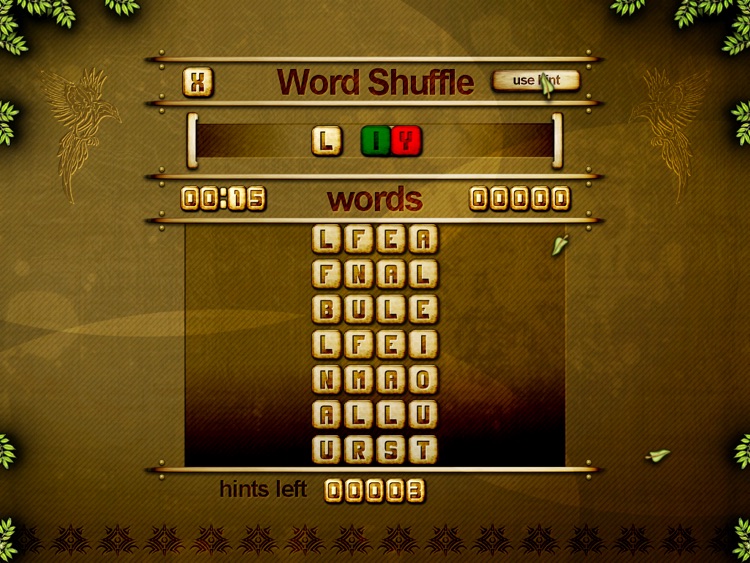ACC Word Shuffle HD Free - classic puzzle games