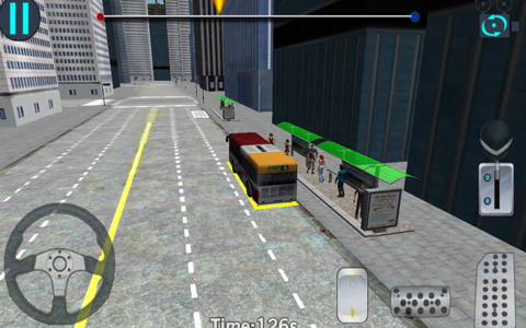 City Bus Driving 3D Simulator screenshot 2