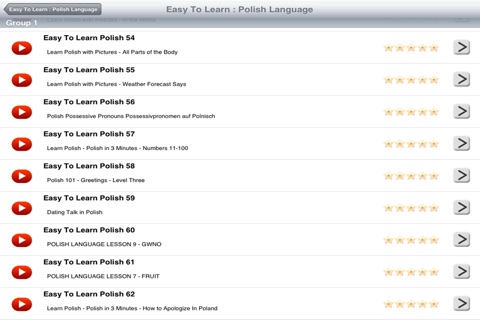 Easy To Learn : Polish Language screenshot 4