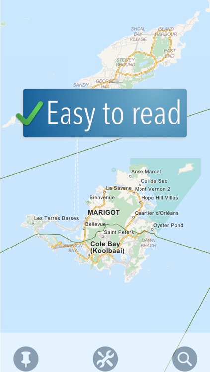 Saint Martin Travelmapp