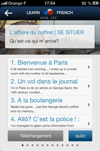 Apprendre le Français avec RFI screenshot 4