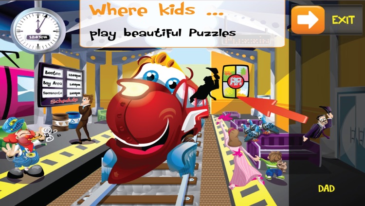 PUZZINGO Trains Puzzles Games for Kids and Toddlers
