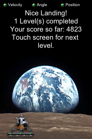 Lunar Landing Free screenshot 4