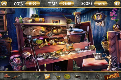 Ghost Places Hidden Objects Games screenshot 4