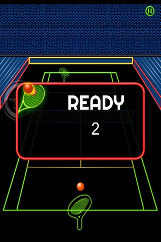 Neon Disco Tap Tennis FREE screenshot 2