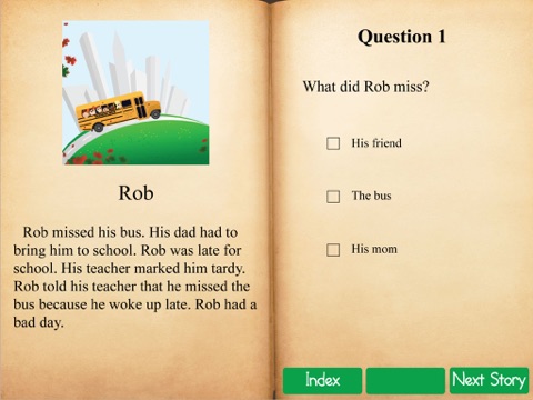 Reading Comprehension Stories 2nd Grade screenshot 3